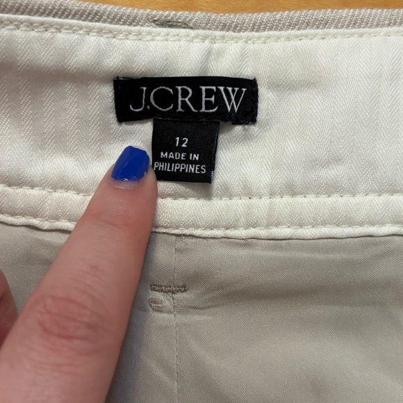 J. Crew Remi short in stretch linen blend Womens Size 12 New Without Tag shorts - Picture 5 of 8